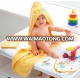 cotton baby hooded towel wrap baby towels wholesale