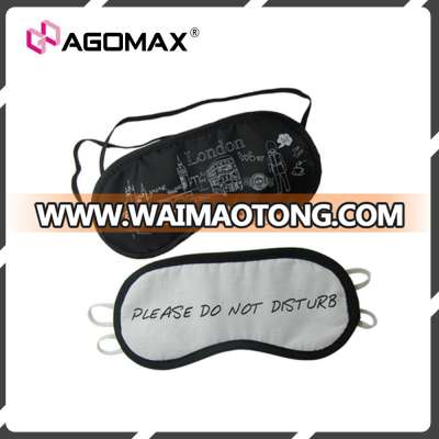 Custom made microfiber sleeping printed eye mask