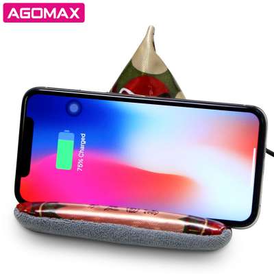 Multifunctional Universal cell phone charging stand pad 10W qi mobile holder wireless charger